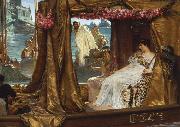 Alma-Tadema, Sir Lawrence The Meeting of Antony and Cleopatra (mk23) Spain oil painting artist